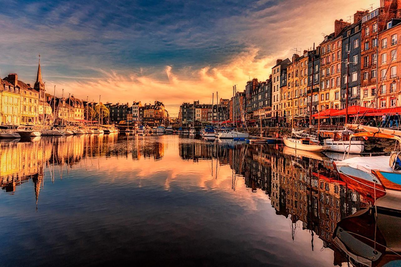 La Promesse Apartment Honfleur Exterior foto